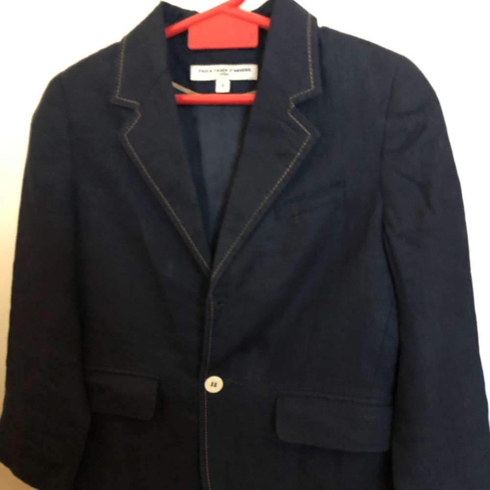 Boys Blue linen jacket size 6